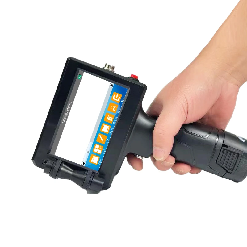 Expiry Date Handheld Inkjet Batch Coding Machine Printer with Low Price