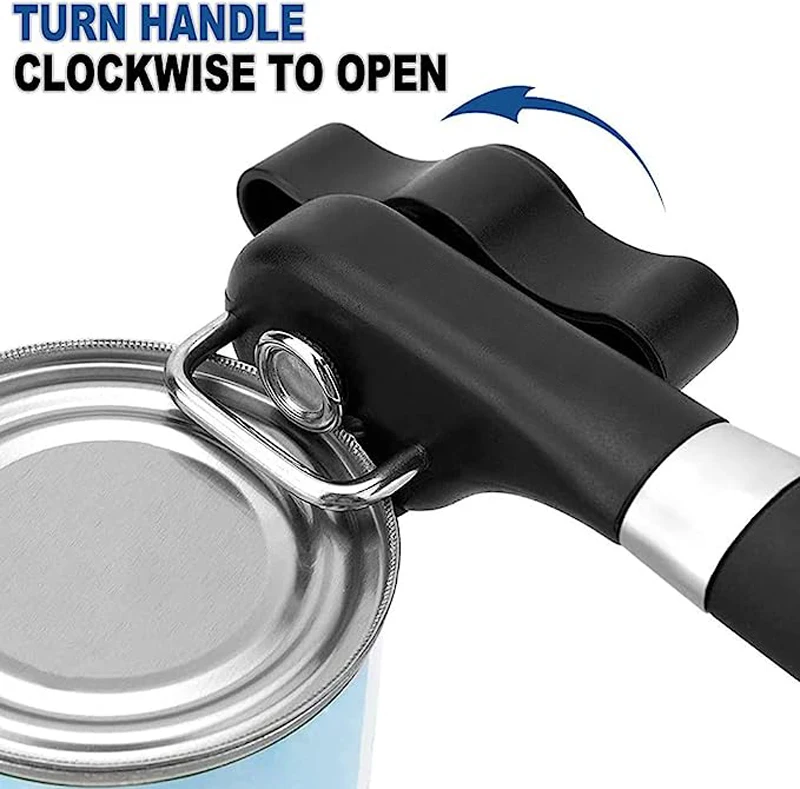 Mighty Rock Can Opener Manual Cutting Can Opener Safe Smooth Edge