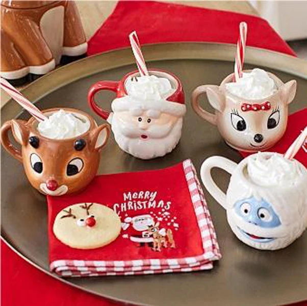 Juego De Vajilla Infantil De Papá Noel | 3 Piezas (plato, Cuenco Y Taza) | Diseño Navideño, Material De Polipropileno Seguro