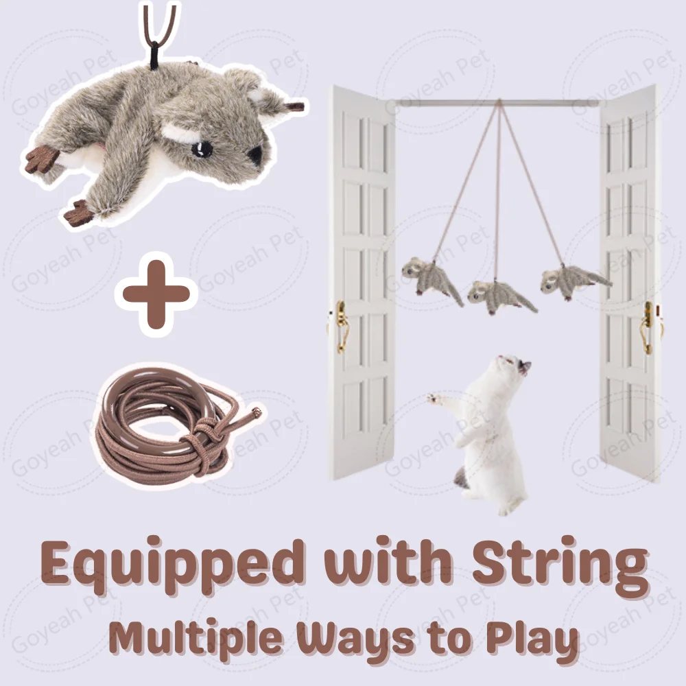 New Simulated Chirping Bird Cat Toy Automatic Cat Catnip Toy With Flapping Wings