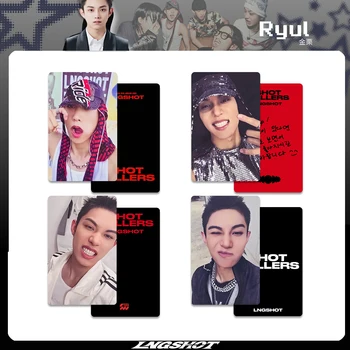 4Pcs/Set KPOP LNGSHOT SHOT CALLERS Album Personal Selfie