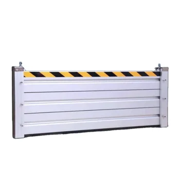 Aluminum flood barrier for wall and door custom watergate flood dike  Aluminum flood barrier