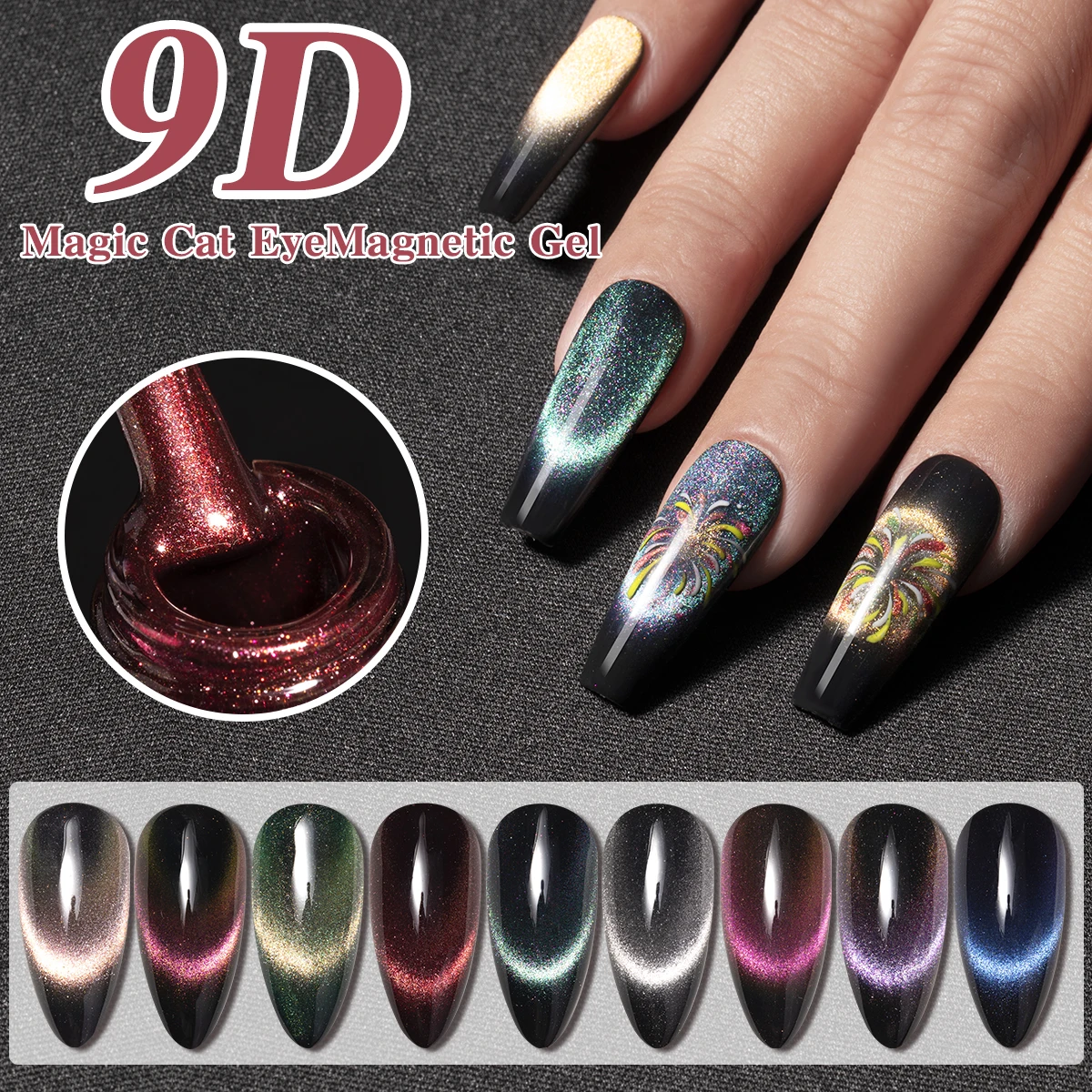 Best 3 nail art cat eye supplier in Turkey