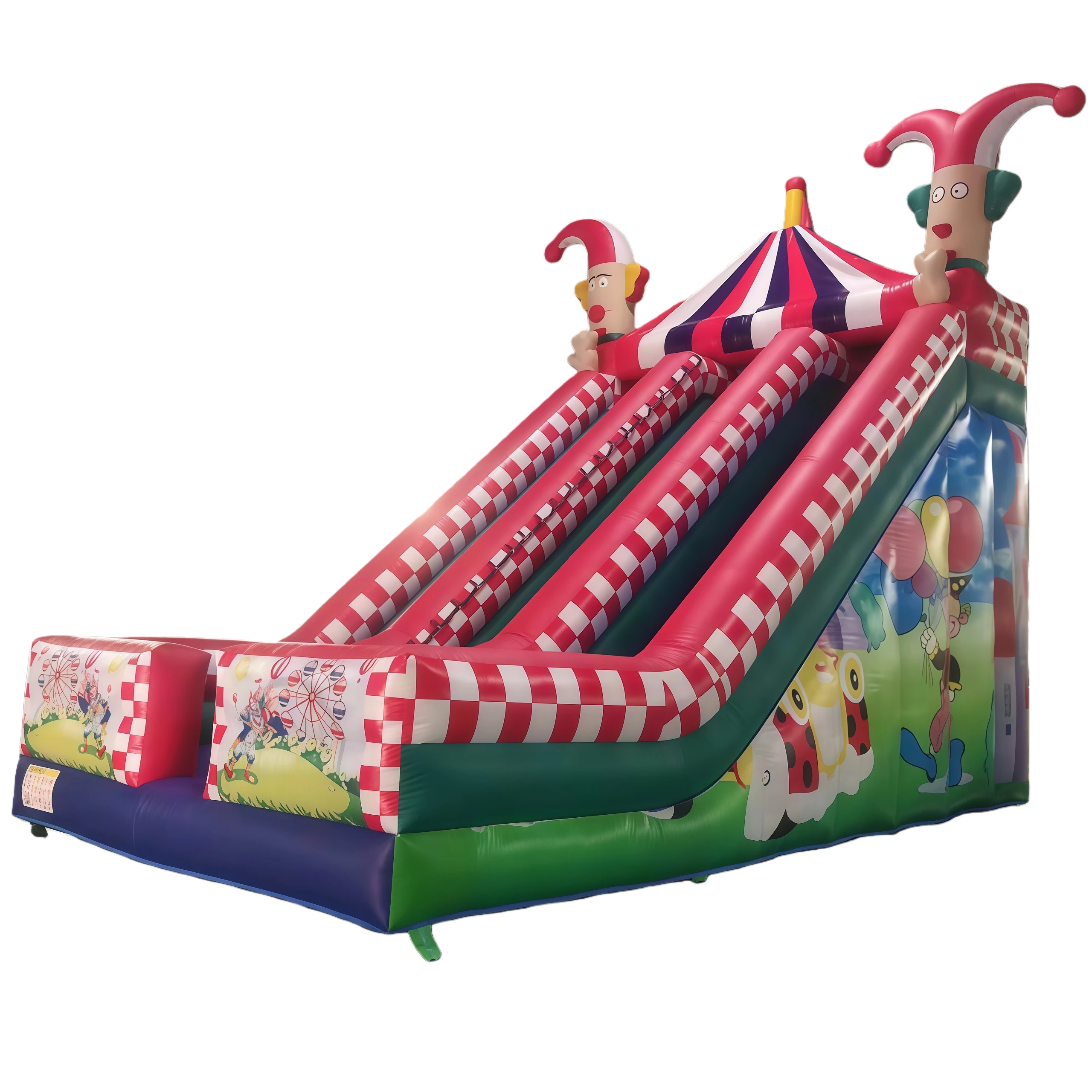 Commercial Grade Inflatable Slide with 6x4m Size and 3 Years Warranty for Outdoor Playground