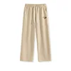 Khaki paper-folded label for pants