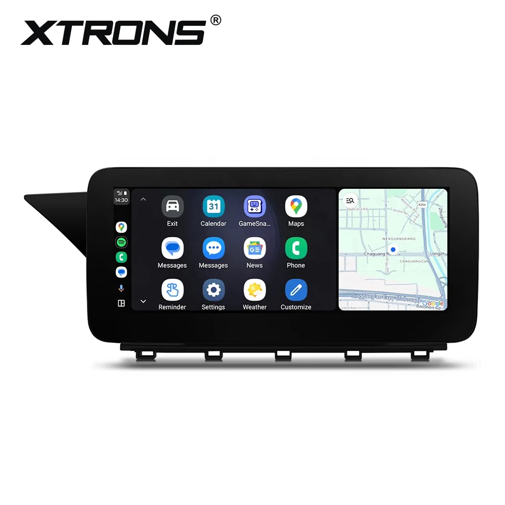 XTRONS 10.25 Inch Android Octa Core 4+64GB Car GPS Multimedia Player for Mercedes-Benz GLK-Class X204 Left-hand Driving Vehicles