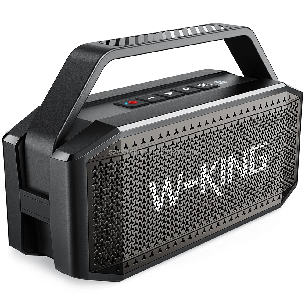 W-KING D9-1 Waterproof 60W Portable Bluetooth Speaker for Outdoor