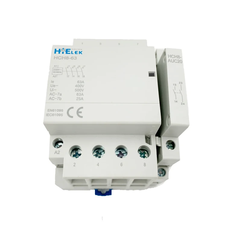 Contacteur électrique 40A, 2 Contacts Normalement Fermés (2NC), Bobine 230V - Pour Circuits De Puissance - 10