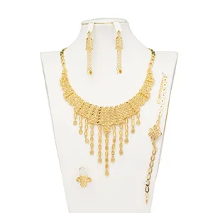 Bijoux Femme Jewlery Sets Dubai Gold Jewelry Accessories Women Fashion Jewelry Earrings