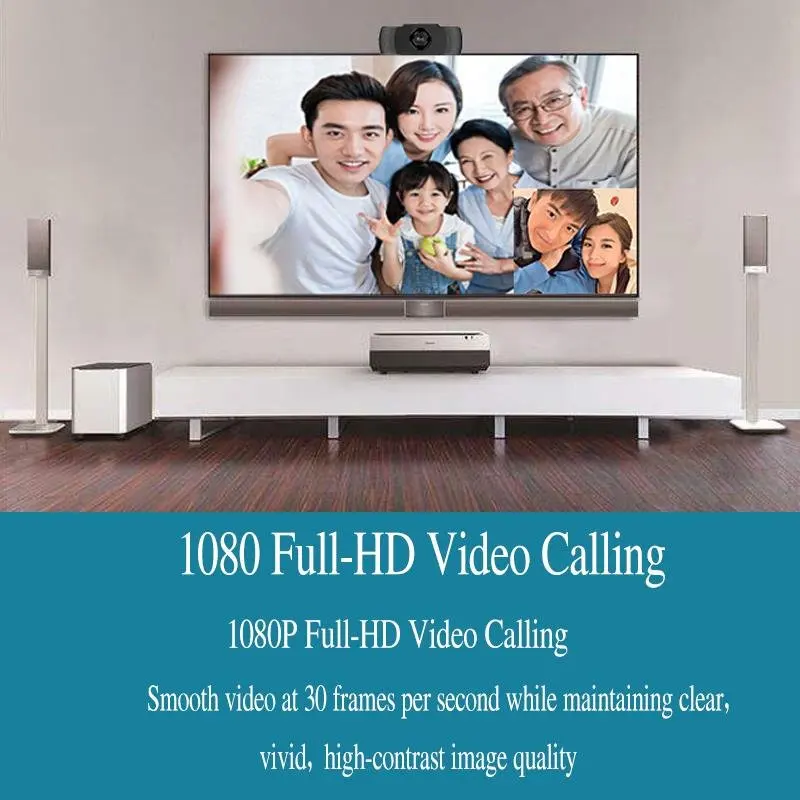 Фабрика с микрофоном, 1080P HD веб-камера с крышкой конфиденциальности, потоковая компьютерная веб-камера