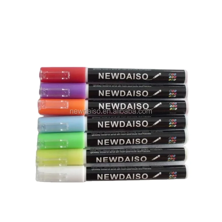 2023 Жидкий Мел маркер с 3 мм пером нетоксичные чернила встряхивание ручка сделано в