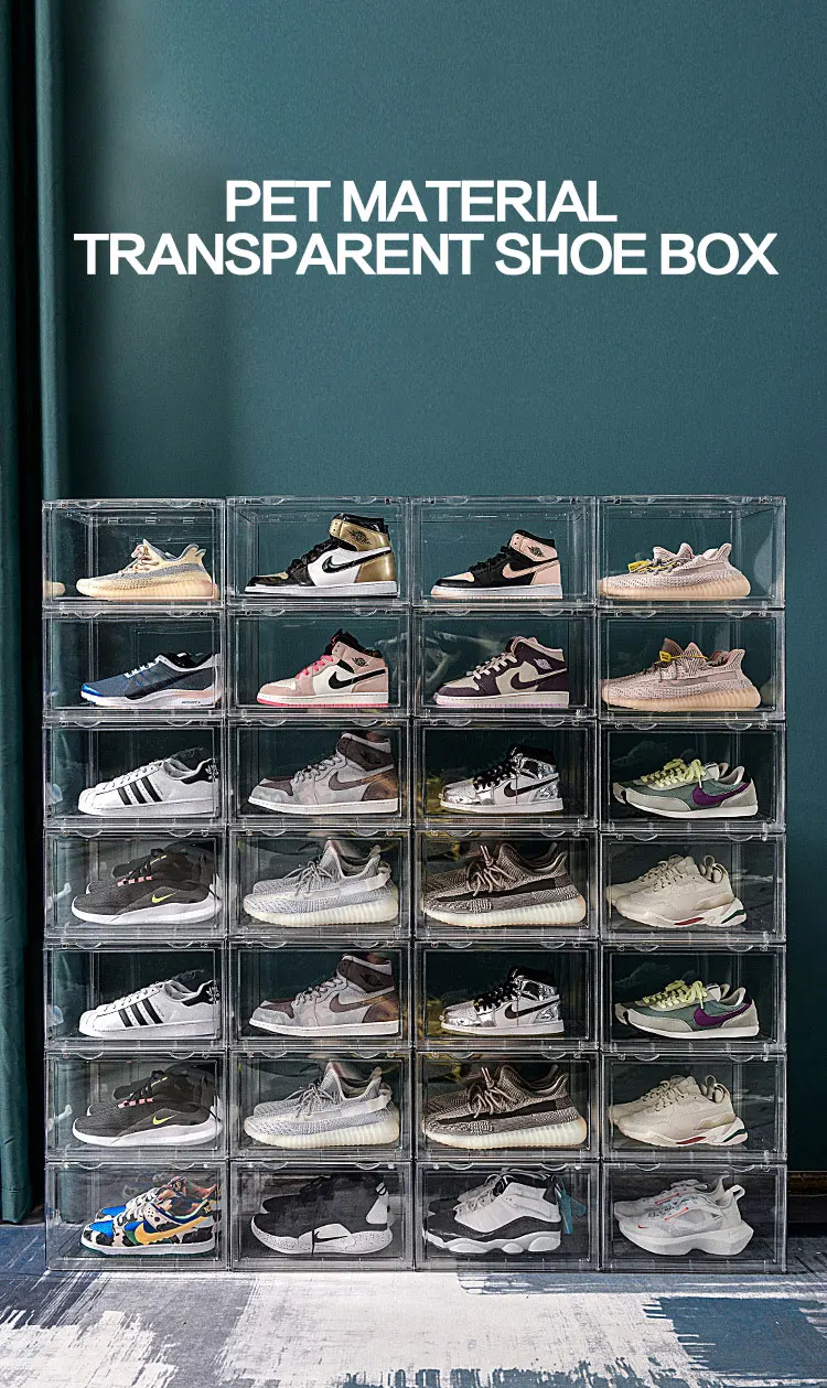 Acrylic Frames For Diy Shoe Box Customization photo