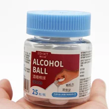 Alcohol Cotton Balls 20 Cotton Balls And Swabs Disposable Dental Cotton Ball
