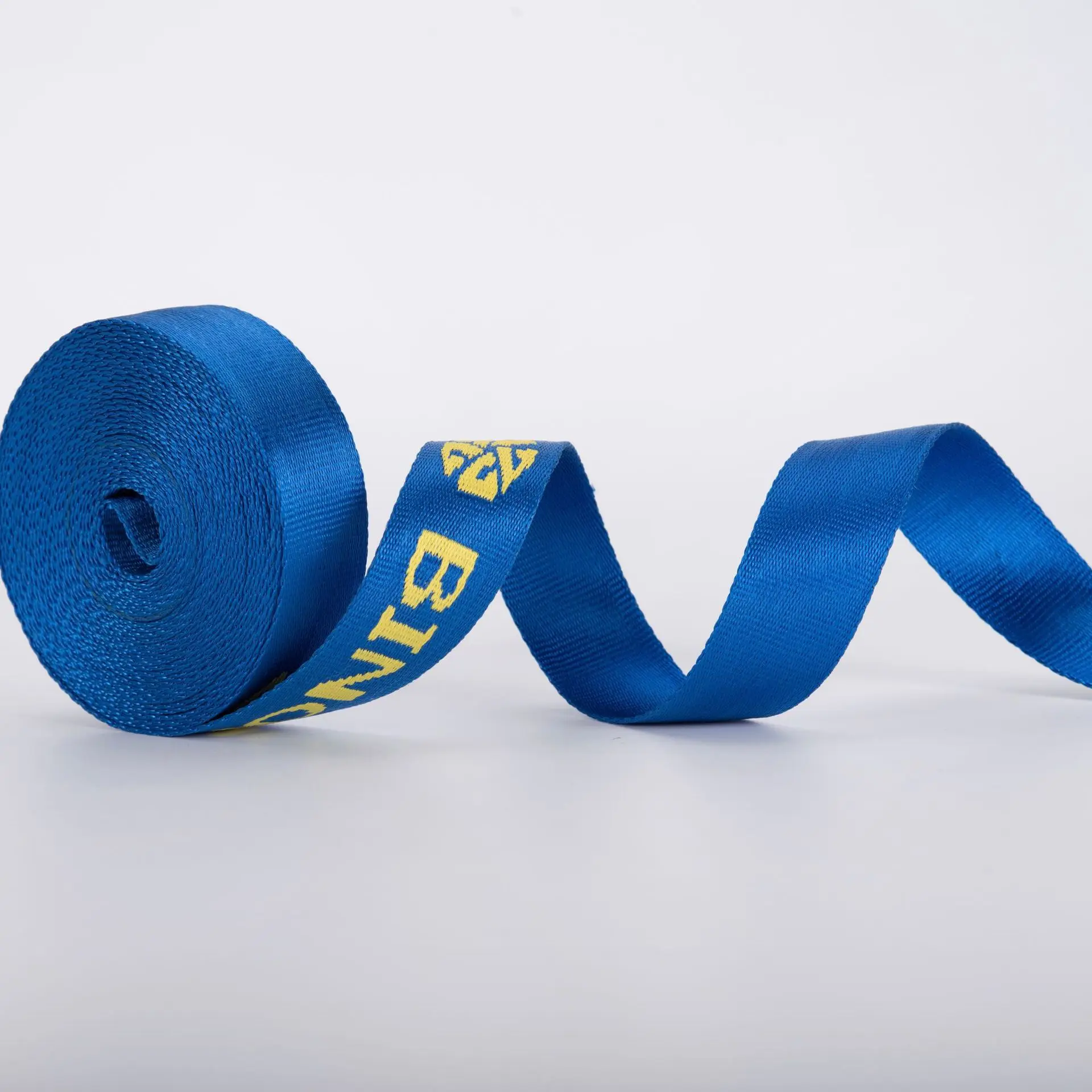 Polyester Jacquard bing Tape With Oem Logo Decorative Craft Ribbon