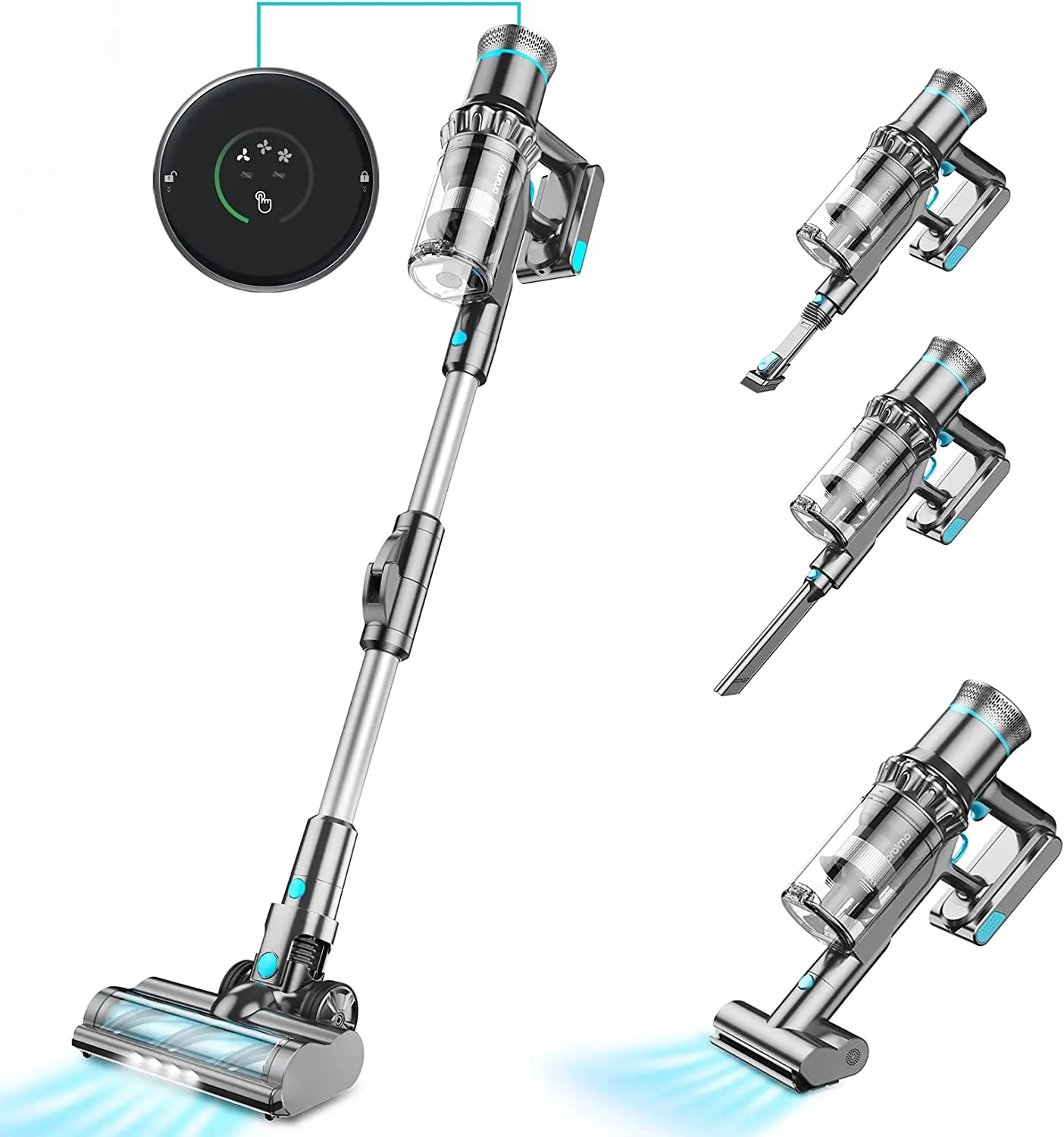 Proclean 2024  New Design Multi Purpose Bagless Stick Vacuum Cleaner BVC-V11 380w Korea Handheld Battery Vertical