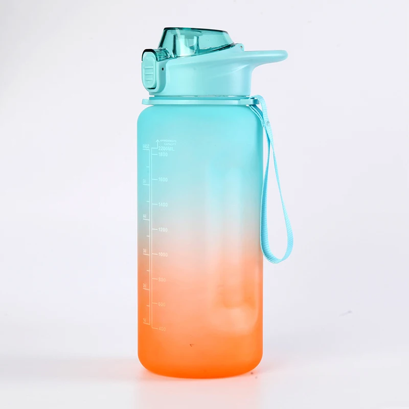 Go Green BPA Free Half Gallon Water Bottles 