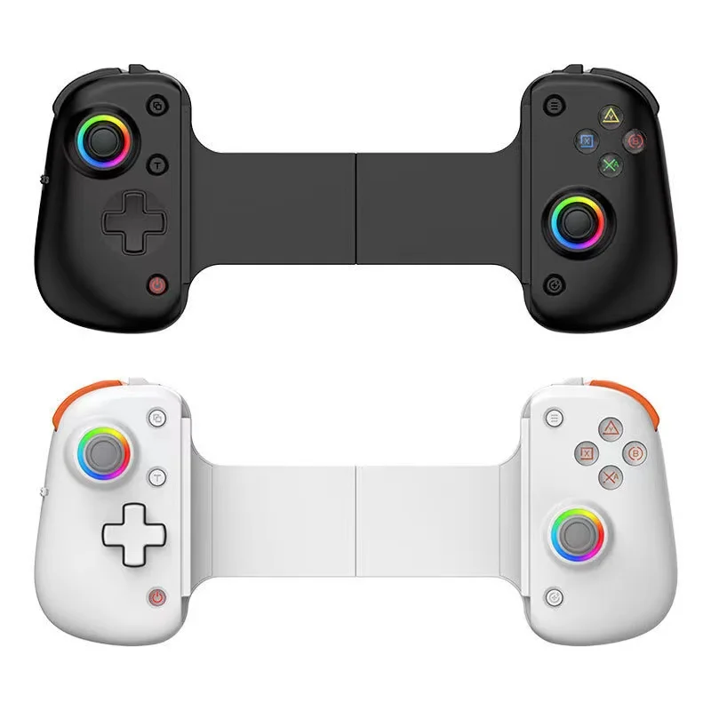 BSP D8 PRO RGB Tablet Controller Hall Rocker Wireless Handle for Switch Gamepad Stretching Joystick Control for P3 P4 Android IO