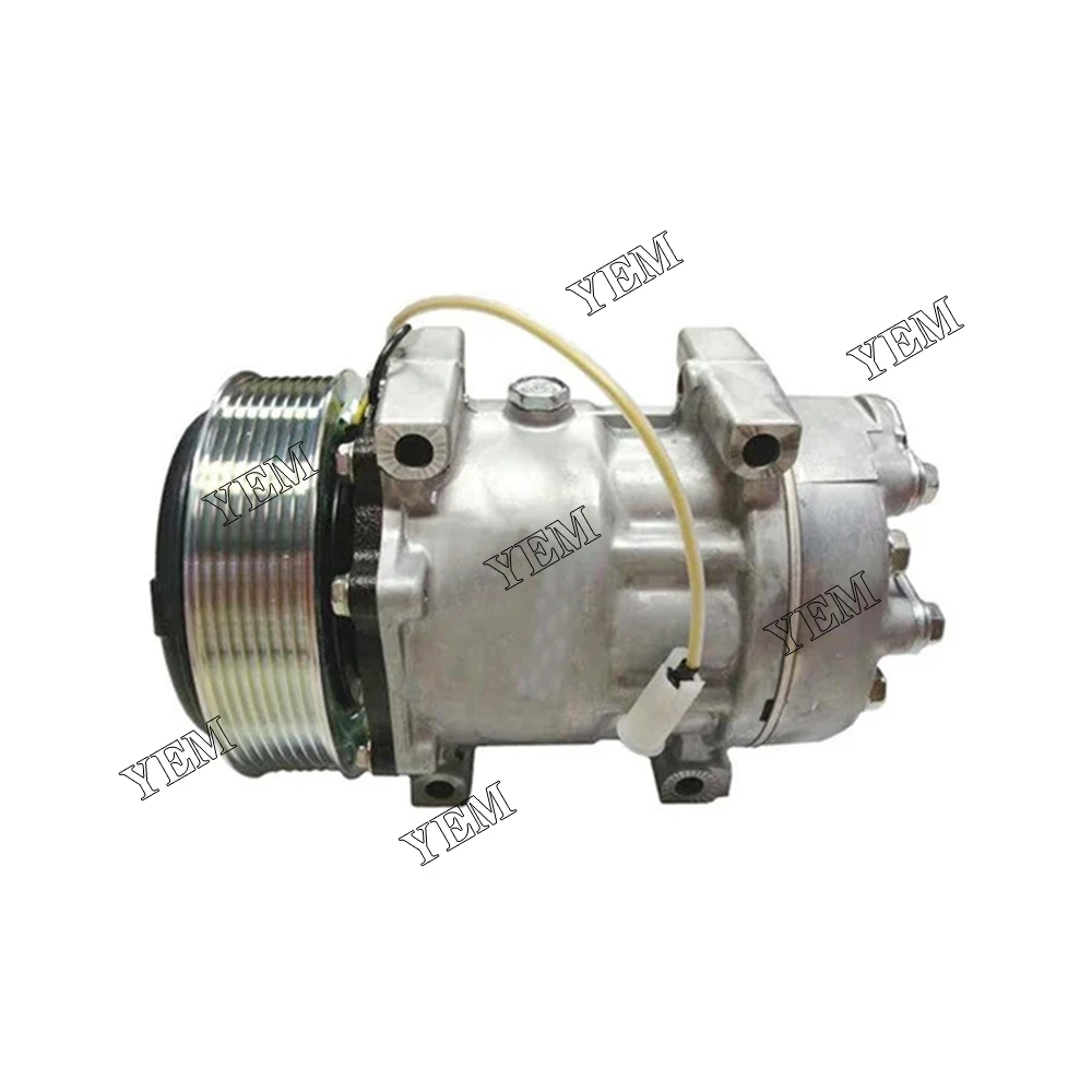 A/C Compressor VOE111044194 for Volvo EC140B EC160C EC235B EW140C G970 L45F 210 Heavy Equipment Engine Parts