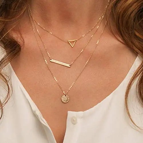 Fashion Gold Necklace Layering Necklace 