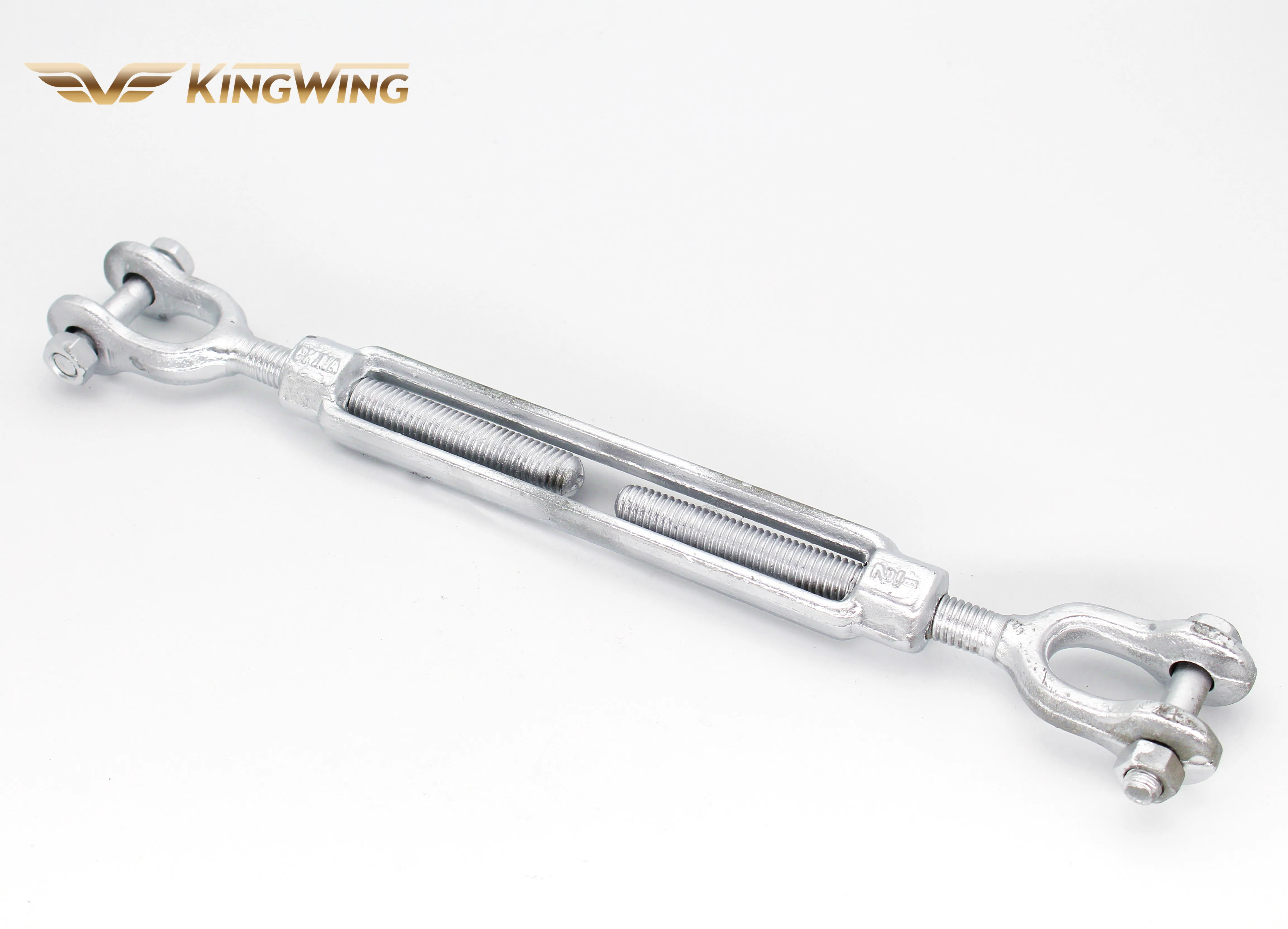 Us Type Drop Galvanized Jawjaw Lashing Jaw Jaw Turnbuckle With