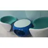 A table 2 chairs-agricultural green