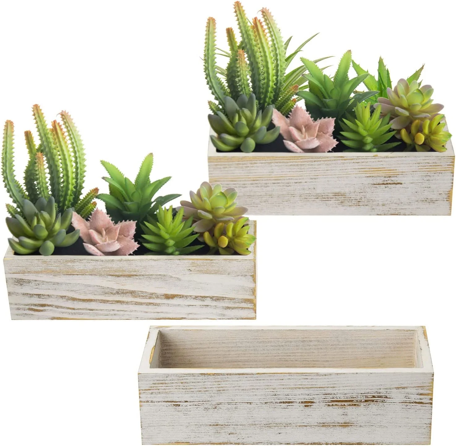 JUNJI Succulent Window Planters - Stylish Indoor Solutions