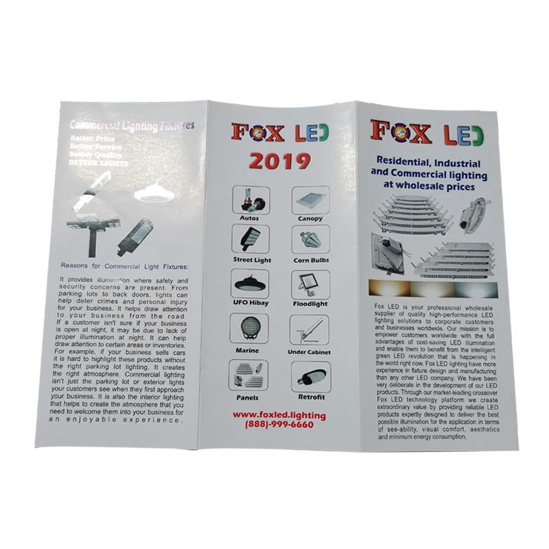 Zuoluo Newest Flyer Printing Custom Design with Quality 157g Papers