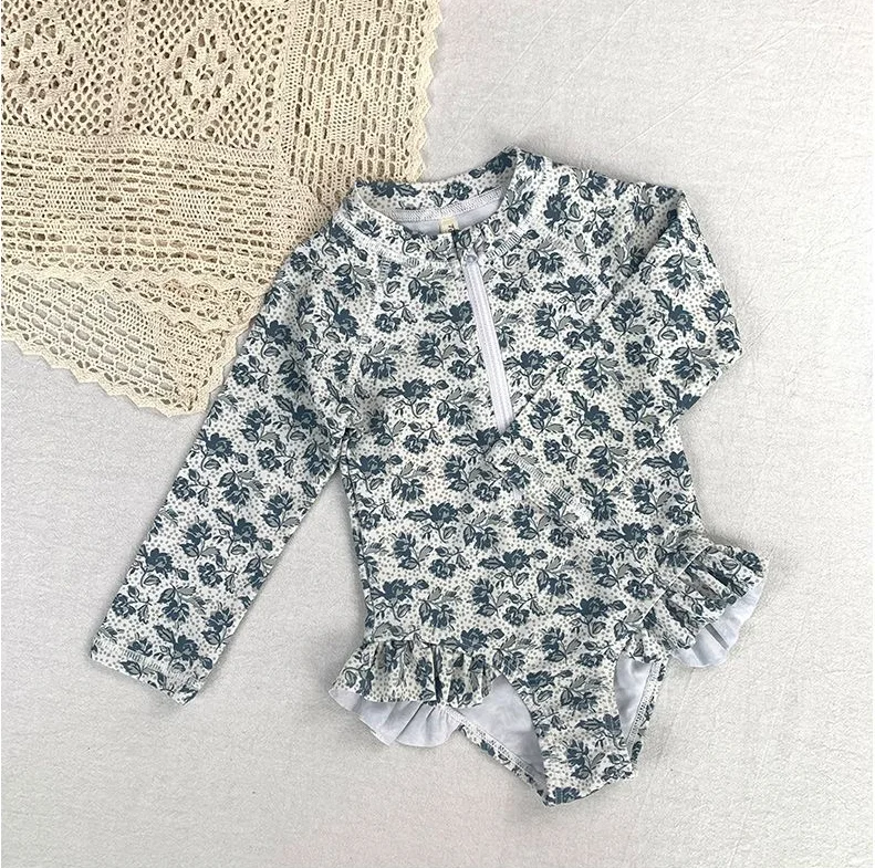 Купальник для маленьких девочек 2022 модные купальные костюмы на заказ детей ребристые детские