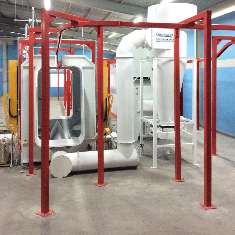Competitive Price Powder Coating Line for Steel Used in Manufacturing Plants with Spray Guns and Pump As Core Components