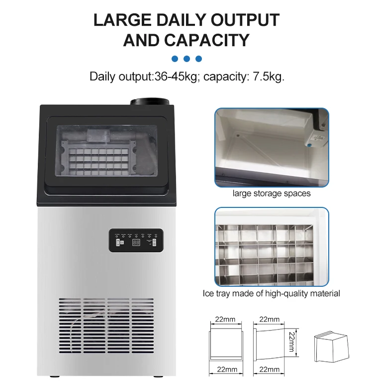 Ice Machines, 36kg/24Hour, 5kg, 110v/220v - detail 14