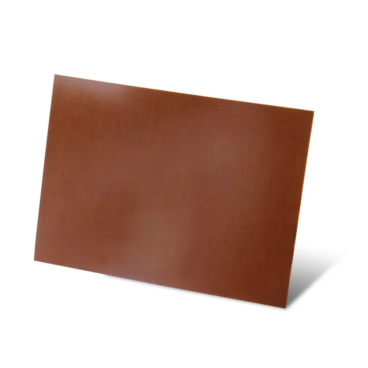 Electrical Insulating Material Brown ZTELEC 3027/PFCC305 Phenolic Cotton Fabric Bakelite Sheet