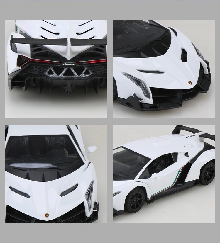2.4GHz Lamborghini Veneno 1:18 RC Car - Remote Control Racing Toy
