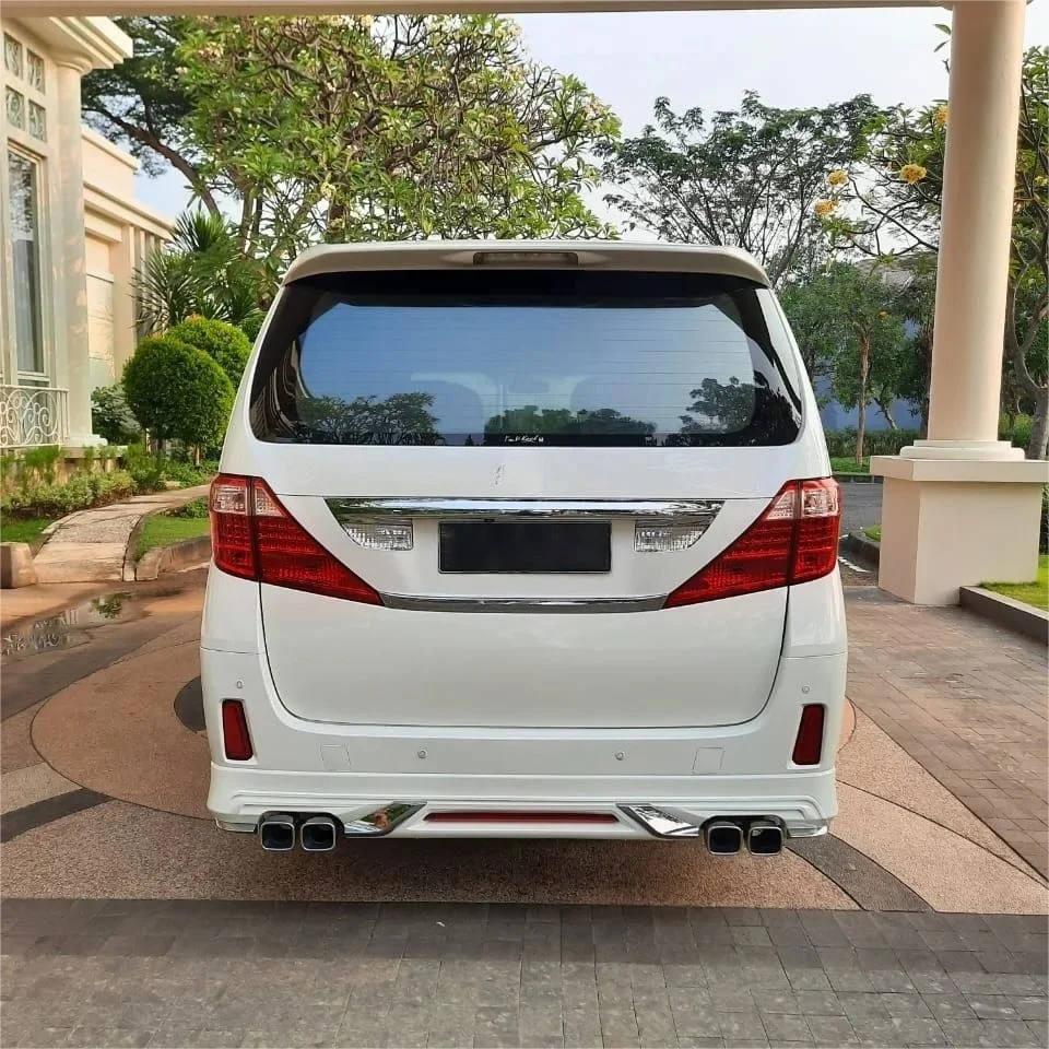 High Quality LDR Black Body Kit for for Alphard 20 Series 2008-2014 & Anh30/35 Series Upgrade PP Material Bolt-On New