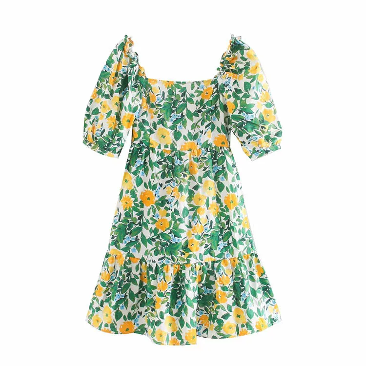 Floral Dress,Women Casual Dresses 
