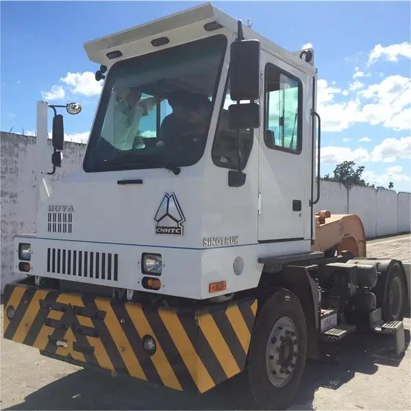 SINOTRUK HOVA 4X2 266HP TERMINAL TRACTOR TRUCK WITH ALISSION 3500 TRANSMISSION