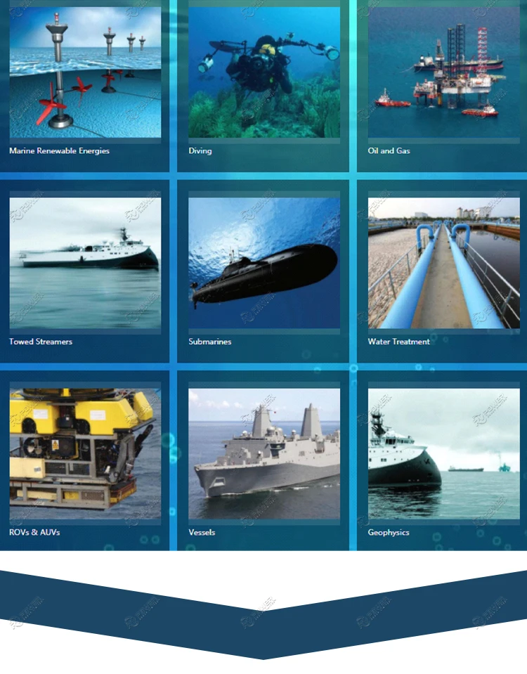 Underwater Cable 3 Part Diving Communication Umbilical Cord For Diver