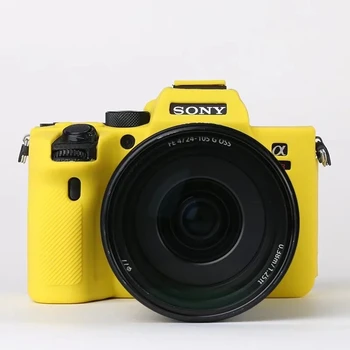 Soft Silicone Case Camera Protective Body Bag for Sony ILCE-7R IV A7RM4A Rubber Cover A7r4 Camera Bag detail image