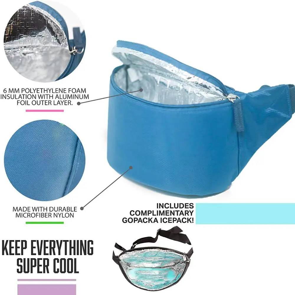  Gopacka Insulated Fanny Pack Cooler for Outdoors