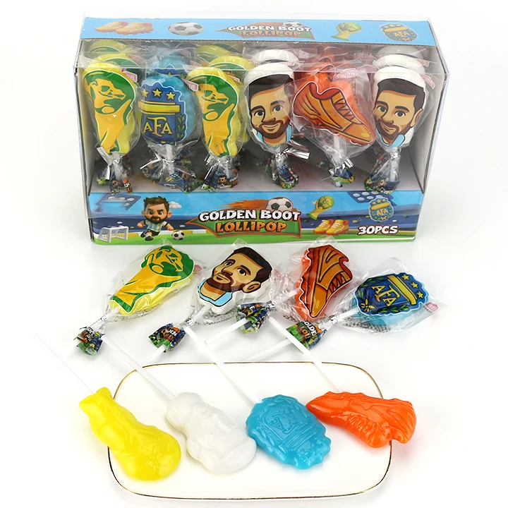 football lollipop