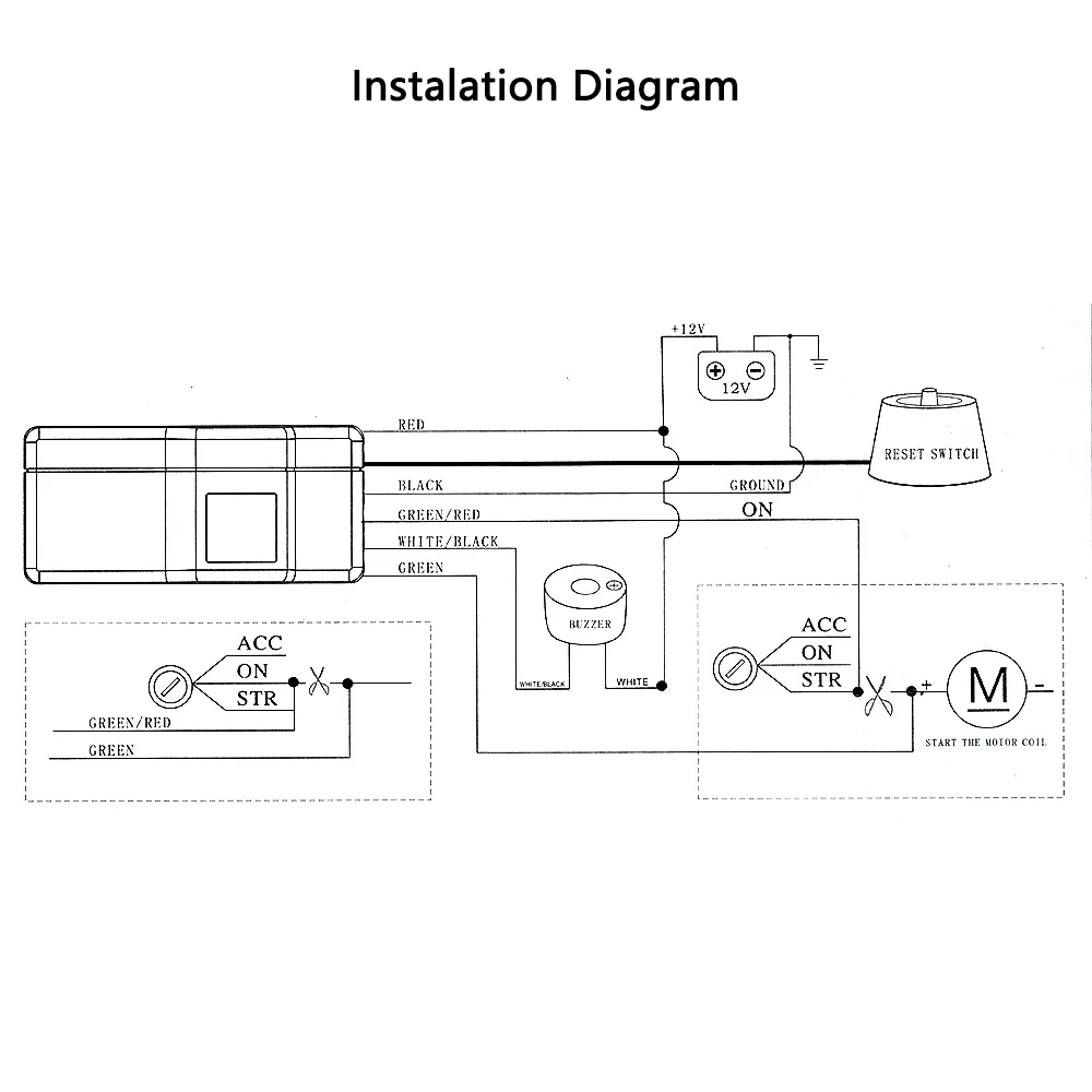Чили лидер продаж 2 4 ГГц радиочастотный беспроводной трансивер противоугонная система автоматической блокировки иммобилайзер для мотоцикла и