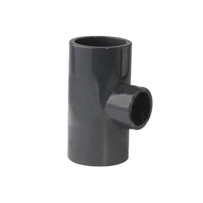 ПВХ редуктор тройник пластиковый тройник труба фитинг