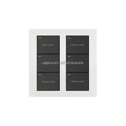 Беспроводной настенный выключатель SQIVO Smart Tuya Zigbee с магнитным