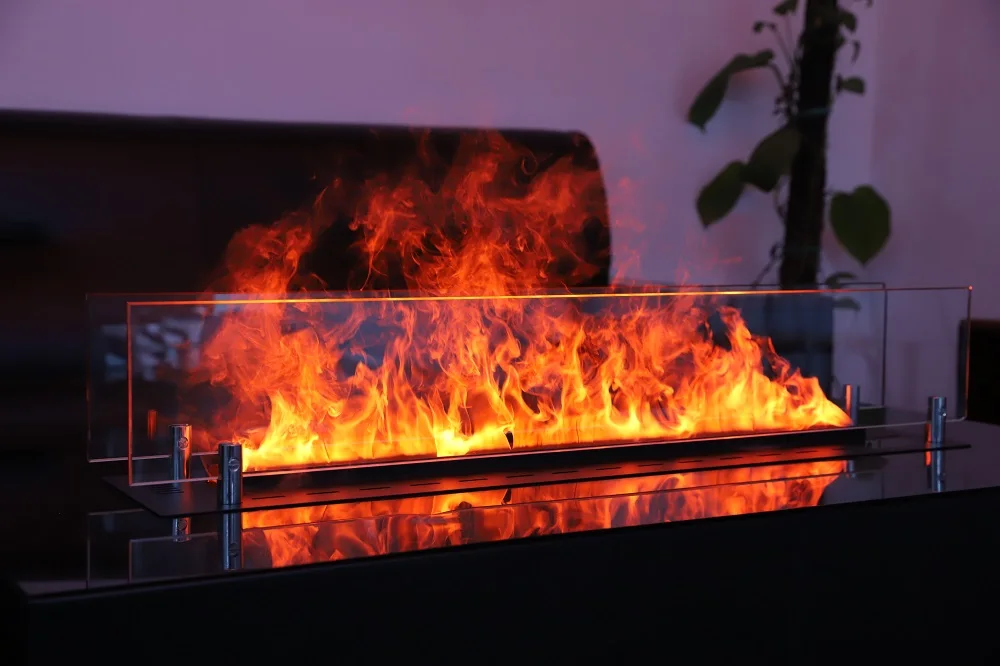 Electric Fireplace, 3d, 100V, Steel - detail 16
