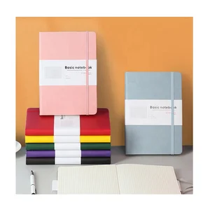 Factory Manufacture Bulk Cheap Agenda Custom Logo A5 2026 Planner PU Leather Diary Hardcover Agendas 2026 Planner Notebooks