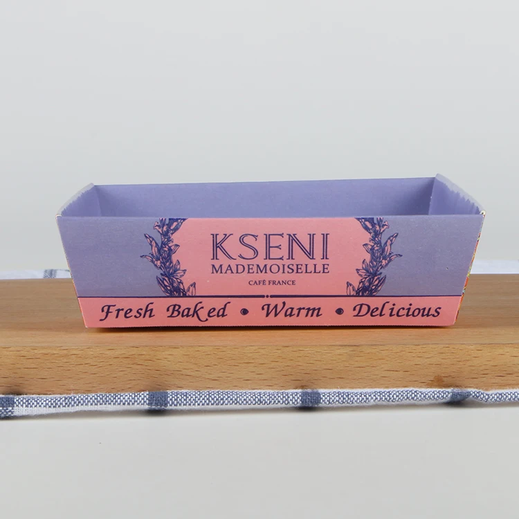 Restaurant Takeaway Fast Food Packaging Box Paper Sushi Box With Beauty Pattern