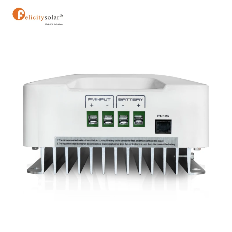 Felicity Solar Controller Mppt 12v 24v 48v 60a 80a 100a 120ah Mppt Solar Charger Controller with Led Regulator