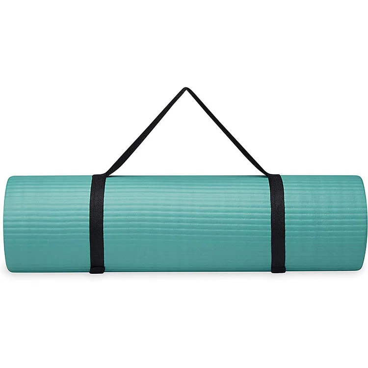 High Quality Exercise Mat Easy-cinch Yoga Mat Non slip Nitrile Butadiene Rubber Foam Yoga Mat