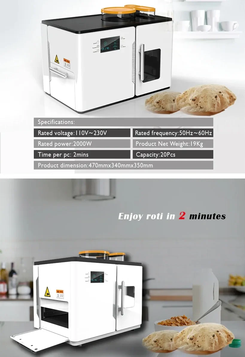 Household Fully Automatic Roti Maker Rotimatic Home Use Grain Product