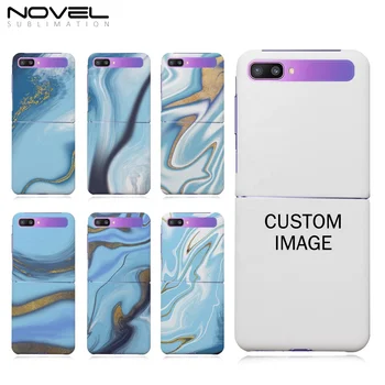 For Samsung Galaxy Z Filp 2 Luxury 3D Sublimation Blank Coating Filp Phone Cases Folding Phone Cover for Film Printing