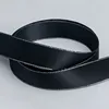 Negro con borde plateado - 2,2 cm * 10 yardas/rollo